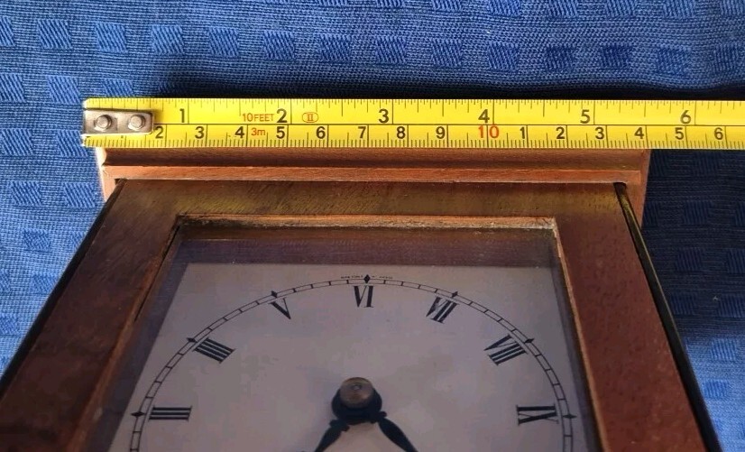 Thwaites & Reed Clerkenwell London Mantle Carriage Clock Wood Fema