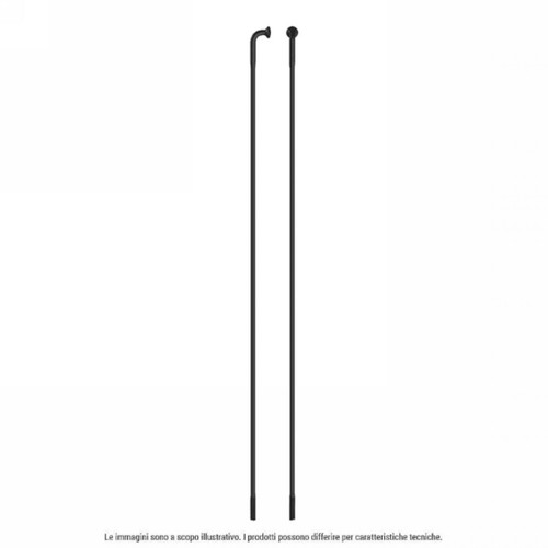 100 Rayons INOX Argent 2mm X 288mm Stronglight - Avec Écrous, Pour Roues Vélo