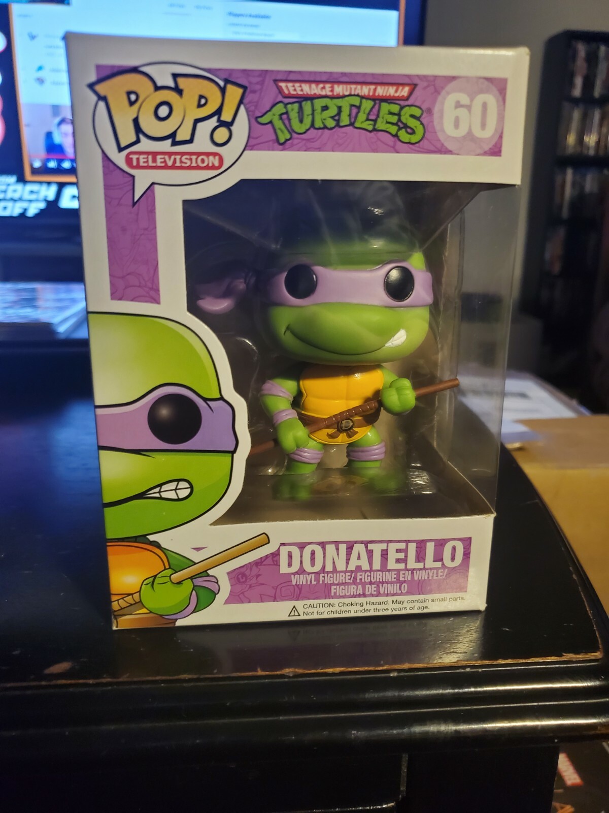 Teenage Mutant Ninja Turtles: Donatello Funko Pop 60 Vinyl Rare Vaulted See Pics