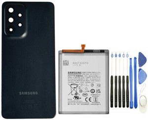 Original Samsung Galaxy A23 5G Akkudeckel + EB-BM526ABY Akku + Werkzeugset