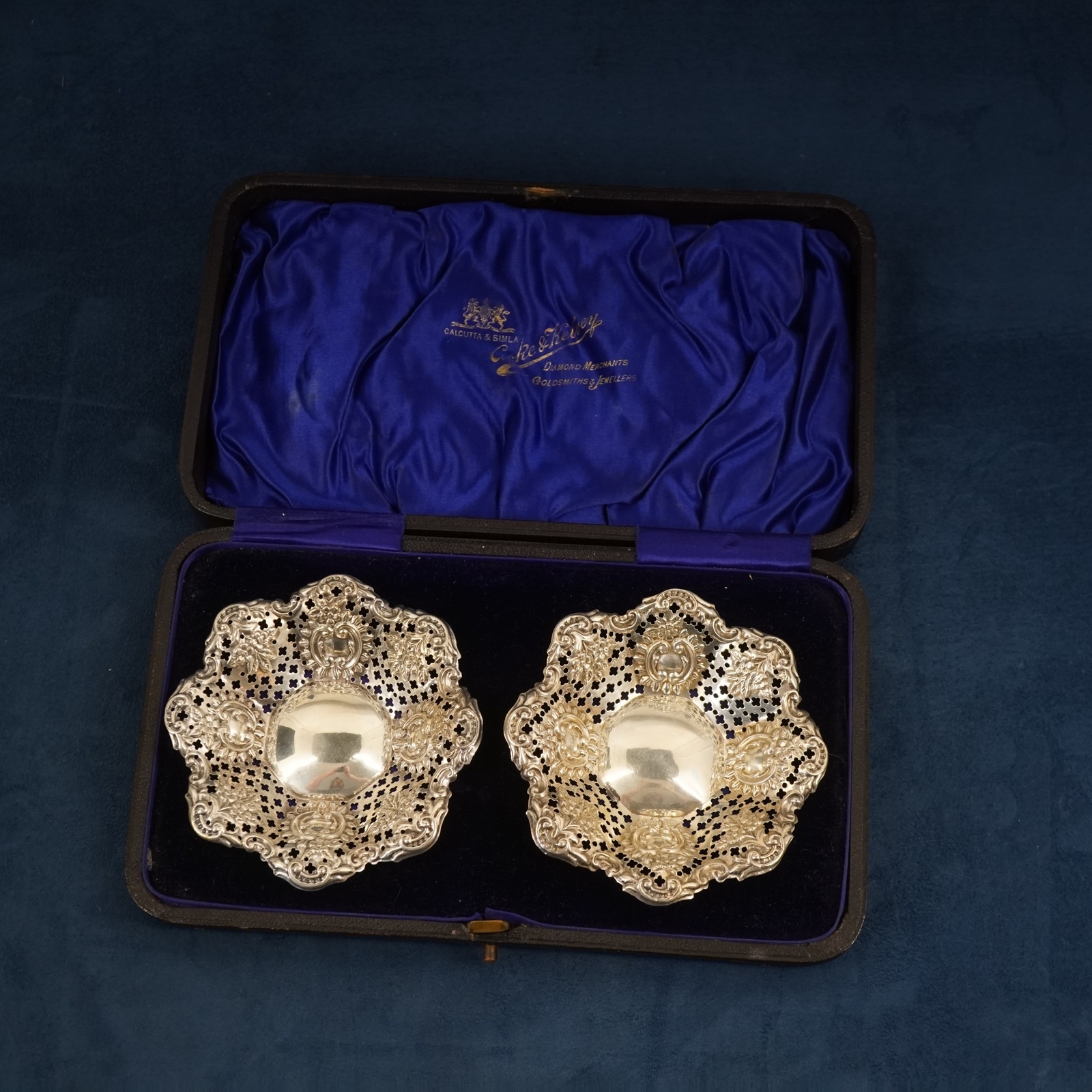 Vintage Sterling Nut Dish Set in Box Free Shipping USA eBay