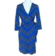 DIANE VON FURSTENBURG New Julian Two Wrap Dress Sz 2
