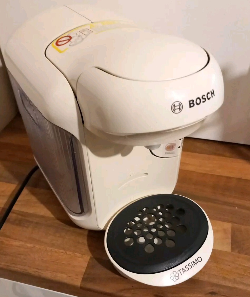 Bosch TASSIMO Vivy 2 TAS1407GB Coffee Machine Takes Pods Cream