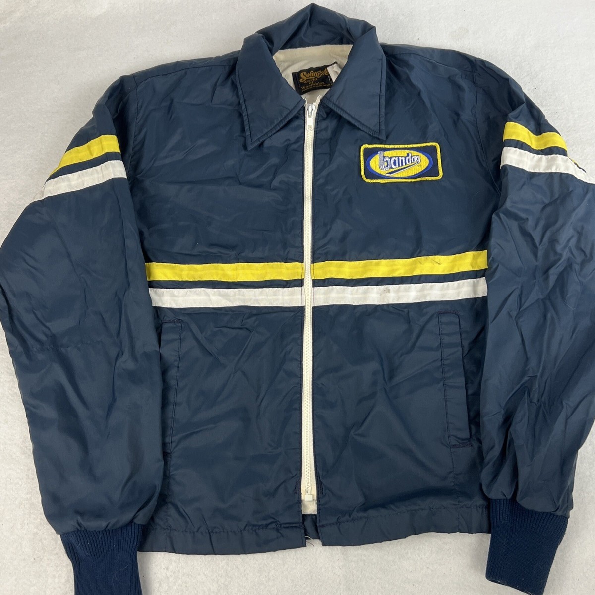 Vintage Jacket Lot (8) Bandag Tires, Peterbilt, Gas Station