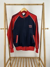 VTG 80s Adidas Team USA ARP Keyrolan Track Full Zip Jacket Size L