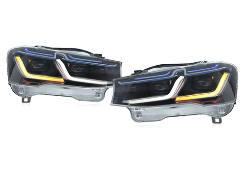 Conjunto de faros LED transparentes para BMW X3 X4 F25 2011-2018 F26 1 par - Imagen 4 de 11
