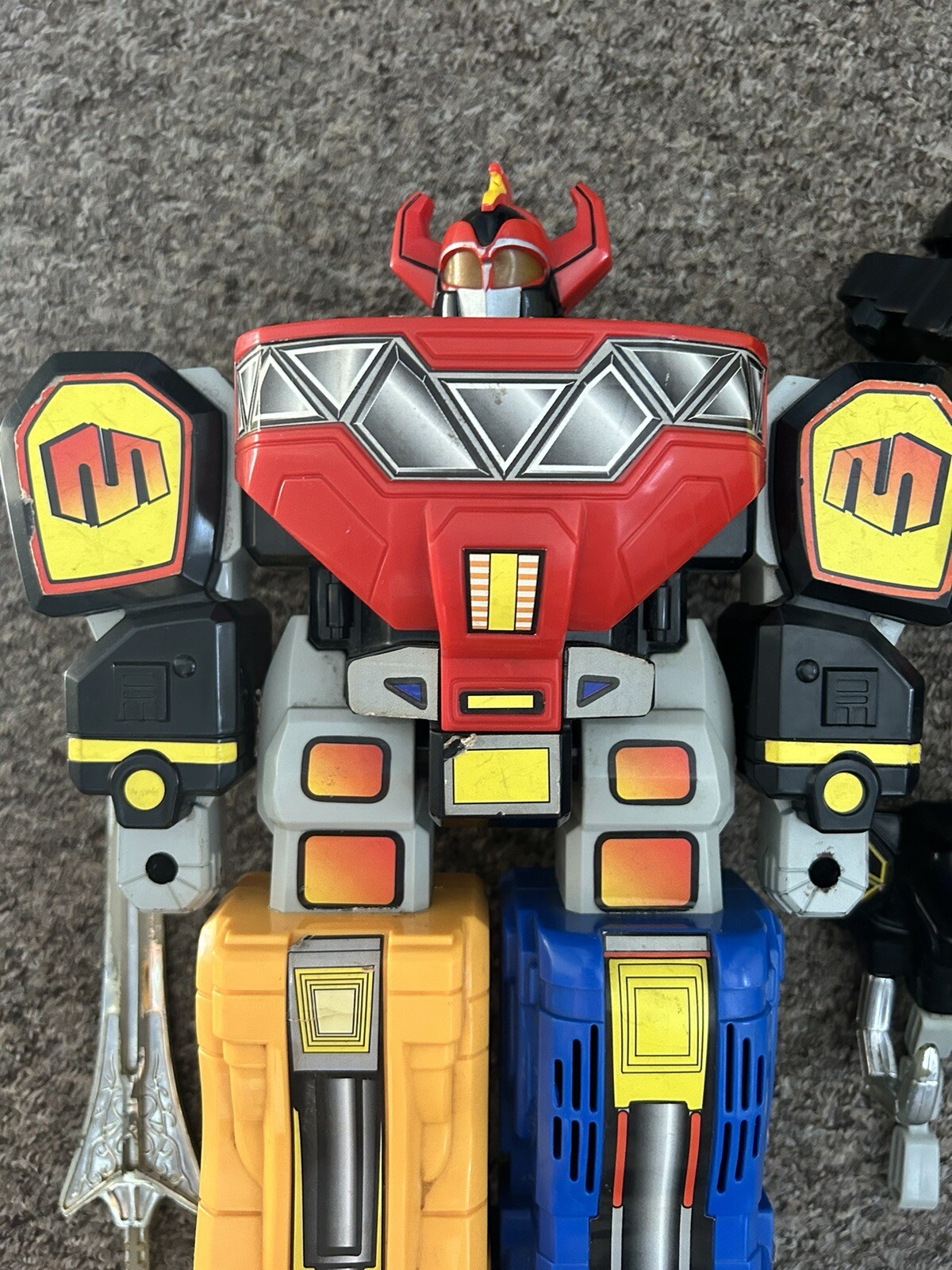 Mighty Morphin Power Rangers Remote Controlled Megazord And Tigerzord ...