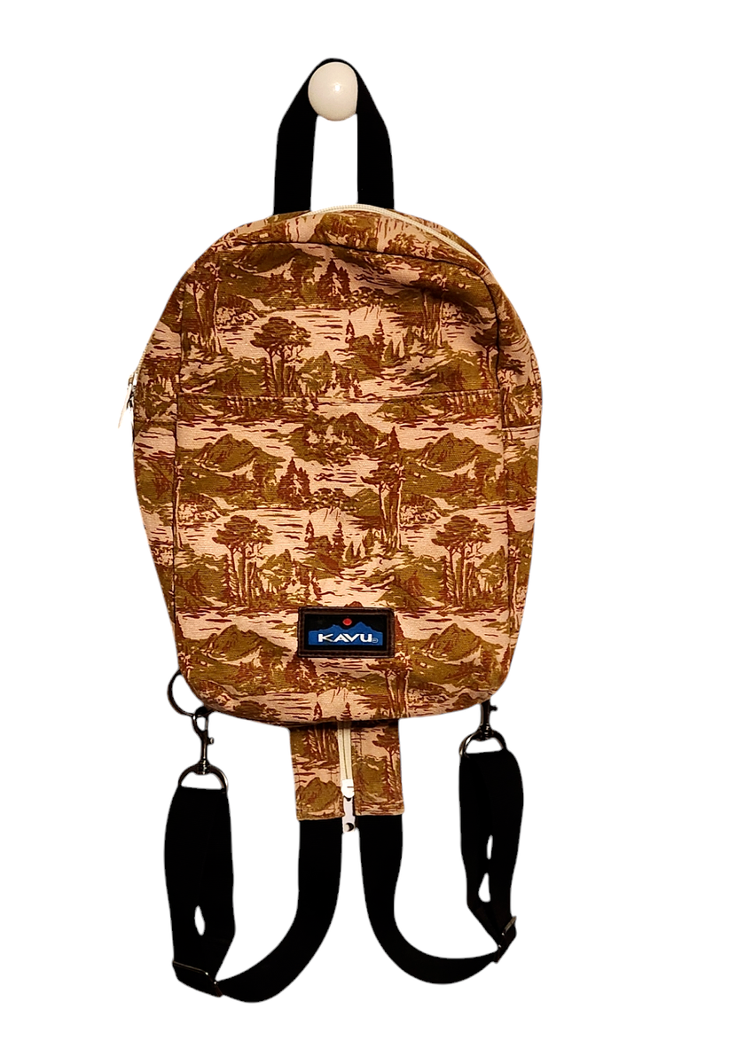 Kavu Forlynne Canvas Backpack/Crossbody Convertible Bag  display picture 1