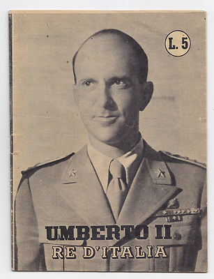 T892-UMBERTO II ° Re Italiens