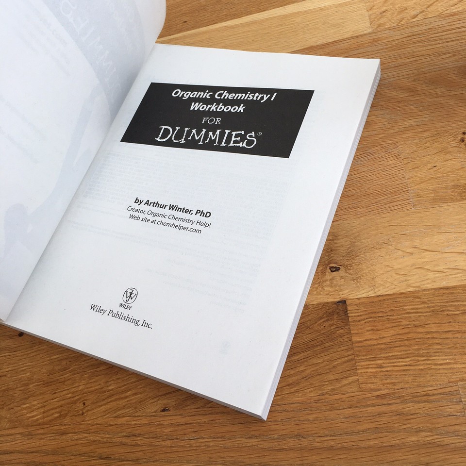 Organic Chemistry I Workbook For Dummies by Arthur Winter (Paperback