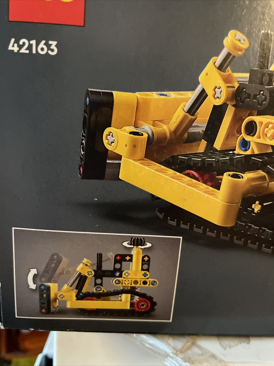 LEGO Technic Heavy-Duty Bulldozer (42163) 195 Pcs New Sealed Free