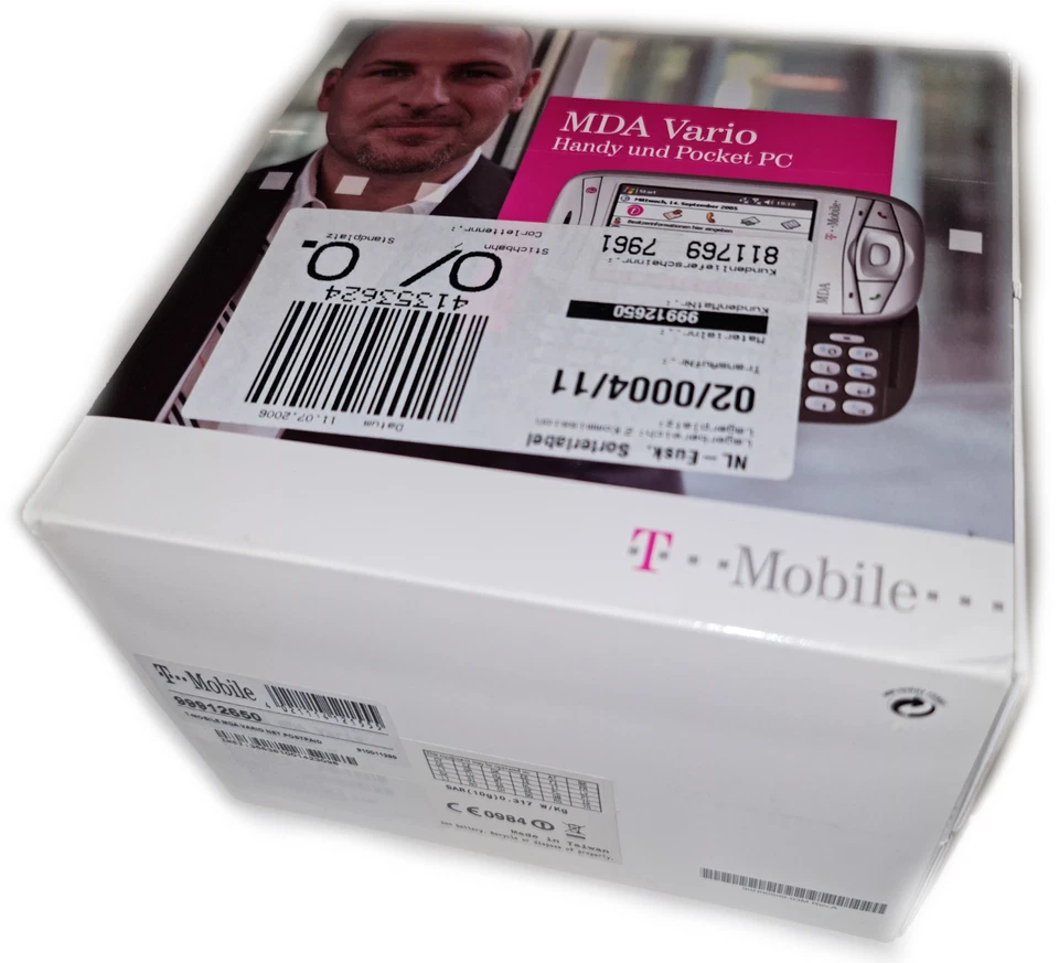 T-Mobile MDA Vario I (HTC Wizard) Pocket PC mit Windows Mobile 5 (NEU und OVP) - Bild 2 von 4