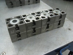 OEM System 3R Macro HP Cast Stainless Holder (Set of 8) - 3R-651E-P 54x54mm EDM