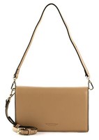 Seidenfelt Manufaktur Bente Clutch Clutch UmhäNgetasche Tasche Sand / Gold Neu