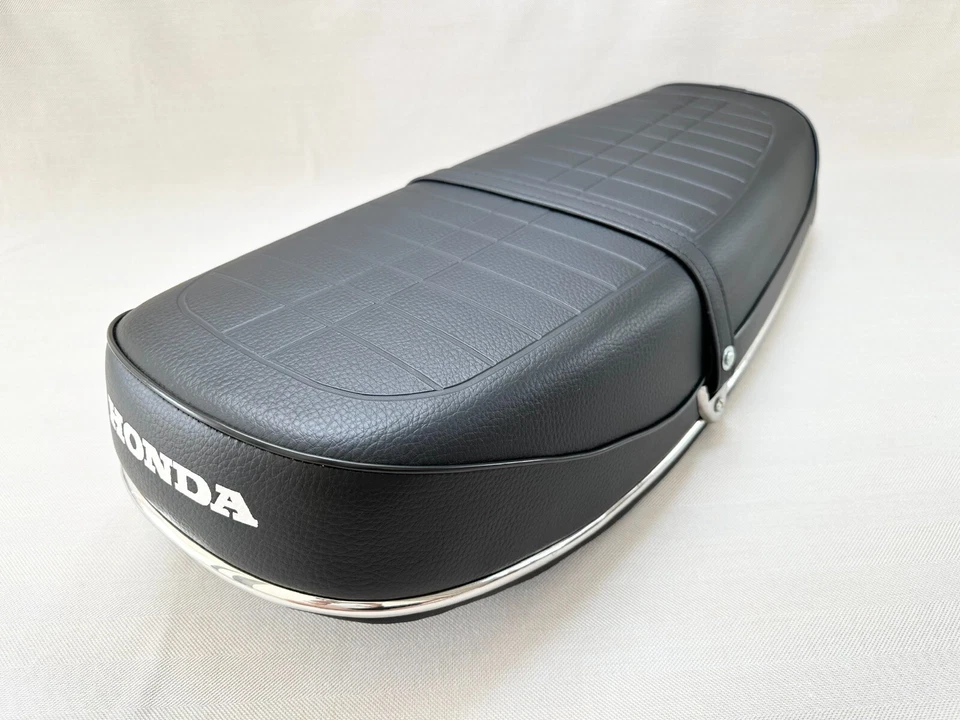 Asiento de moto Honda CB750K CB750 CB750 K2 - K6 negro estilo cuatro nuevo. Foto 3 de 4