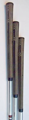 Roberto DeVicenzo Dunlop Iron Set 6,7,8 TT Aluminum Rocket Shafts Original Grip - Picture 4 of 6