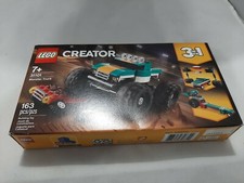 LEGO Creator 3in1 Monster Truck 31101 Building Kit 163 Pieces