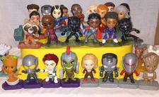 McDonald's Marvel Happy Meal Toys Lot Of 28 Eternals Avengers Black Panther Etc
