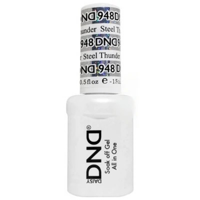 DND DC Super Platinum Gel Polish #948 - Thunder Steel