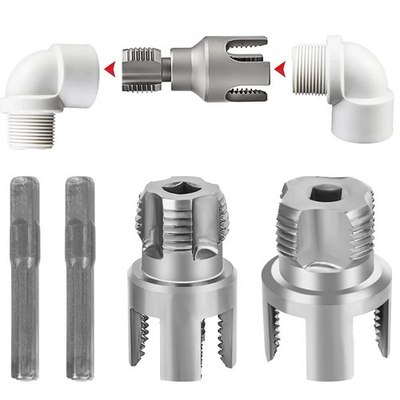 #ad Integrated Internal amp; External Pipe Threading Tool Steel PVC Pipe Threader Kit $11.49