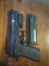 Crosman CFAMP1L Full Auto P1 CO2-Powered BB Air Pistol With Laser Sight