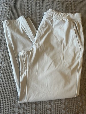 Ten Thousand Men's Interval Jogger Pant XL Nylon Stretch Light Gray Cuff Zips