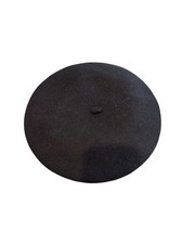 100 Wool Black Beret Hat One Size Solid Style