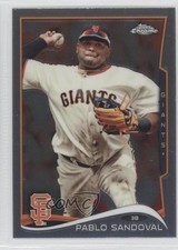 2014 Topps Chrome Pablo Sandoval #167 3p4