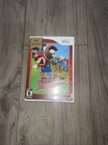 New ListingMario Super Sluggers Nintendo Wii Video Game Baseball Sports E Rated CIB tested