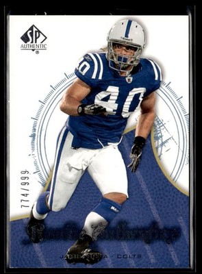 2008 Upper Deck SP Authentic Rookie Authentics Jamie Silva RC 774/999
