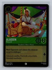 Aladdin - Prince Ali 92/204 Common Fabled Lorcana Cold Foil Near Mint