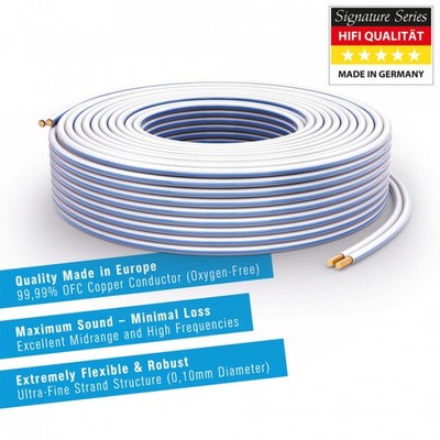Purelink PLS25W LS-Kabel, 2x 2,5mm² speaker cable spool, without connectors