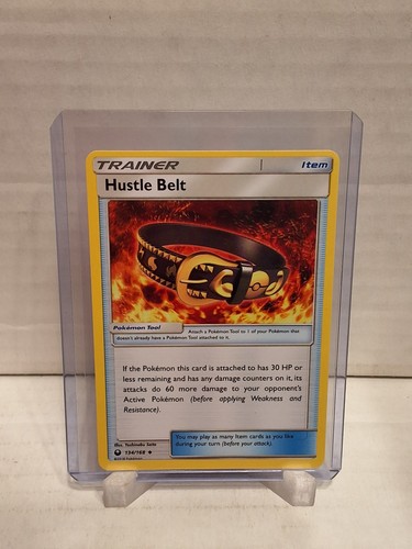 2018 Pokemon Card Trainer Hustle Belt Card #134/168