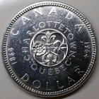 Rcanada 1964 Silver Proof Like Dollar AU-Unc Sd2