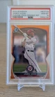 2023 Bowman Chrome Prospect James Wood True Orange Refractor /25 #BCP-129 PSA 10