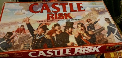 #ad #ad CASTLE RISK 1986 Parker Brothers Board Game of Daring Strategy and Conquest. $14.95