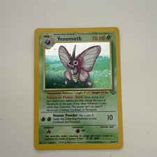 Pokémon TCG Venomoth Jungle Card 29/64 Unlimited Rare Holo
