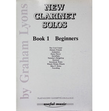 Image of New Clarinet solos Book 1 Beginners - Graham Lyons