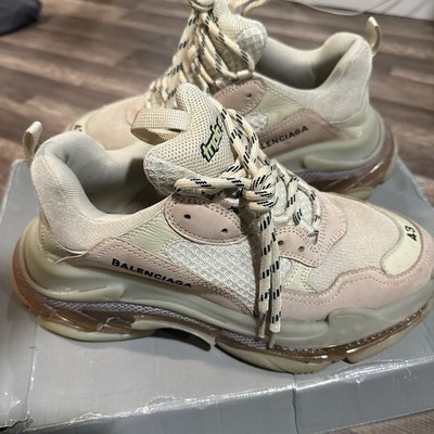 Balenciaga Cream Lace-Up Chunky Track Sneakers s-l1200.jpg main image 4