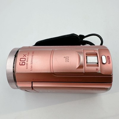 SONY HDR-CX535 P HandyCam Pink Video Camera Internal Memory Tested