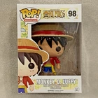Funko Pop! One Piece Glossy Hair Monkey D. Luffy #98 JJL160309 w/Pop Protector