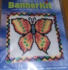 The Beadery Beaded Banner Fiesta Butterfly