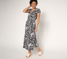 Belle by Kim Gravel Women's Dress Sz 2XS (XXS) Symphony of Petals Black A683734