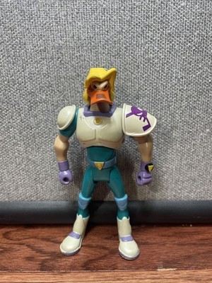 Vintage 1996 Disney Mighty Ducks Weapons Expert Puck Bomber Nosedive Figure 6''