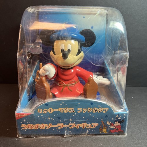 Juguete Cabeza Bobble Bailarín Alimentado por Energía Solar - Disney Mickey Mouse Hechicero Mickey - Imagen 2 de 3