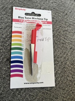 Simplicity Bias Tape Maker Tip 1/8'' Quilt Binding