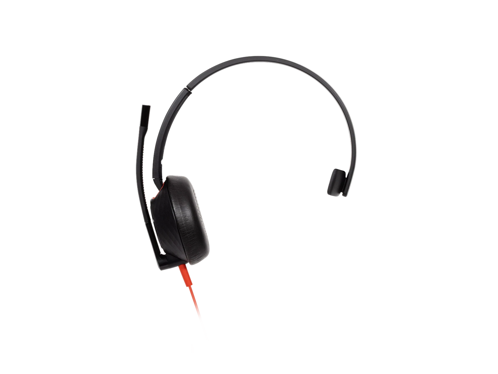 Poly Blackwire 5210 Monaural USB-C Headset +3.5mm Plug +USB-C/A Adapter