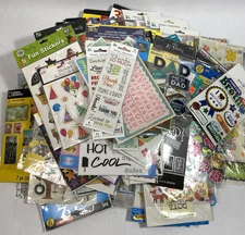 Large Mix Lot Of Vintage And Modern Stickers 6 Pounds All New