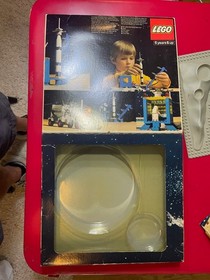 LEGO VINTAGE SPACE 483 - ALPHA-1 ROCKET BASE - COMPLETE WITJ BOX INSTR INSERTS-2