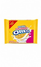 OREO Golden Double Stuf Sandwich Cookies, Party Size, 24.95 oz